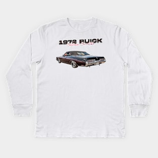 1972 Buick Centurion Convertible Kids Long Sleeve T-Shirt